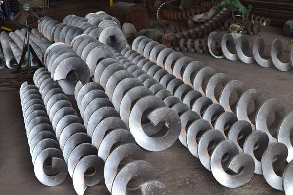 不銹鋼無(wú)軸絞龍葉片